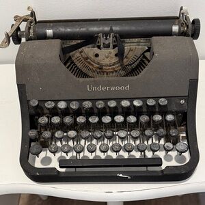 Vintage Black Typewriter
